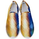 Abstract Paint Smears Men s Slip On Sneakers View1