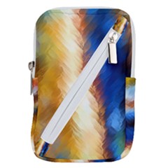 Abstract Paint Smears Belt Pouch Bag (large)