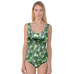 Leaves Tropical Wallpaper Foliage Princess Tank Leotard  by Vaneshart