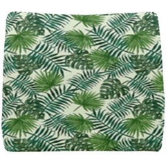 Leaves Tropical Wallpaper Foliage Seat Cushion by Vaneshart