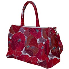 Floral Pattern Background Duffel Travel Bag by Vaneshart