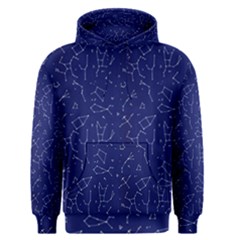 Constellations Pattern Men s Pullover Hoodie by Vaneshart