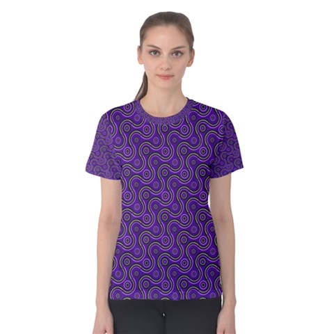 Iris Retrowheel Women s Cotton Tee by Vaneshart