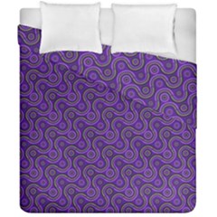 Iris Retrowheel Duvet Cover Double Side (california King Size) by Vaneshart