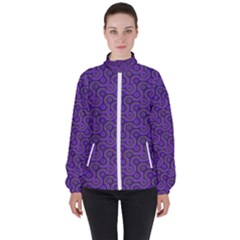 Iris Retrowheel Women s High Neck Windbreaker by Vaneshart