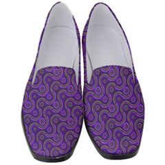 Iris Retrowheel Women s Classic Loafer Heels by Vaneshart