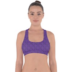 Iris Retrowheel Cross Back Hipster Bikini Top 