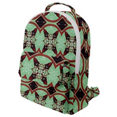 Christmas Pattern Flap Pocket Backpack (small) by Vaneshart