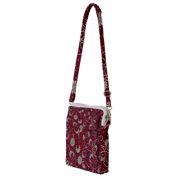 Floral Pattern Background Multi Function Travel Bag