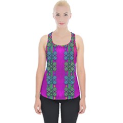 Flowers In A Rainbow Liana Forest Festive Piece Up Tank Top by pepitasart