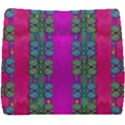 Flowers In A Rainbow Liana Forest Festive Seat Cushion View1