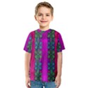 Flowers In A Rainbow Liana Forest Festive Kids  Sport Mesh Tee View1