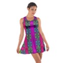 Flowers In A Rainbow Liana Forest Festive Cotton Racerback Dress View1