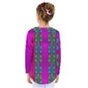 Flowers In A Rainbow Liana Forest Festive Kids  Long Sleeve Tee View2