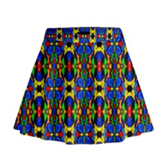 Abstract 36 Mini Flare Skirt by ArtworkByPatrick