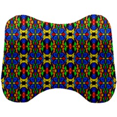 Abstract 36 Head Support Cushion by ArtworkByPatrick