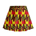 Race Flag Mini Flare Skirt View1