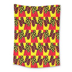 Race Flag Medium Tapestry