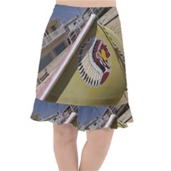 Boat 1 1 Fishtail Chiffon Skirt