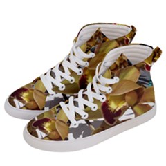 Orchids  1 1 Women s Hi-top Skate Sneakers