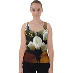 Tulips 1 3 Velvet Tank Top by bestdesignintheworld