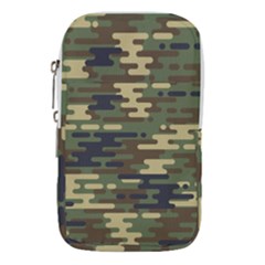 Curve Shape Seamless Camouflage Pattern Waist Pouch (large)