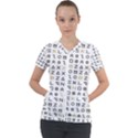 Memphis Seamless Patterns Short Sleeve Zip Up Jacket View1