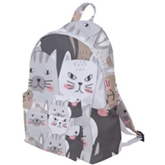 Hand Draw Cats Seamless Pattern The Plain Backpack