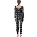 Memphis Seamless Patterns Long Sleeve Catsuit View2