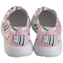 Cute Cats Cartoon Seamless Pattern Men s Lightweight Slip Ons View4