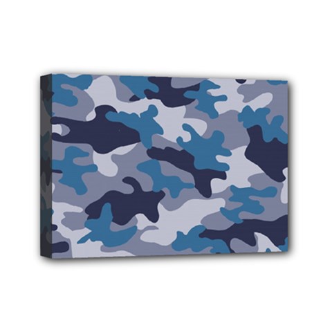 Military Seamless Pattern Mini Canvas 7  X 5  (stretched) by Vaneshart