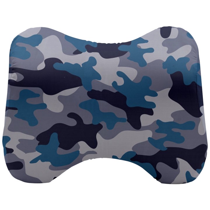 Military Seamless Pattern Head Support Cushion