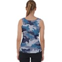 Military Seamless Pattern Velvet Tank Top View2