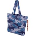 Military Seamless Pattern Drawstring Tote Bag View1