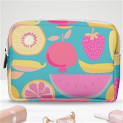 Seamless Pattern With Fruit Vector Illustrations Gift Wrap Design Make Up Pouch (medium) by Vaneshart