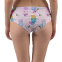 Cute Cat Coffee Cup Morning Times Seamless Pattern Reversible Mid-Waist Bikini Bottoms View2