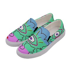 Designed By Revolution Child  u G L Y  women s Canvas Slip Ons