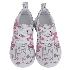 Set Kawaii Doodles Running Shoes by Vaneshart