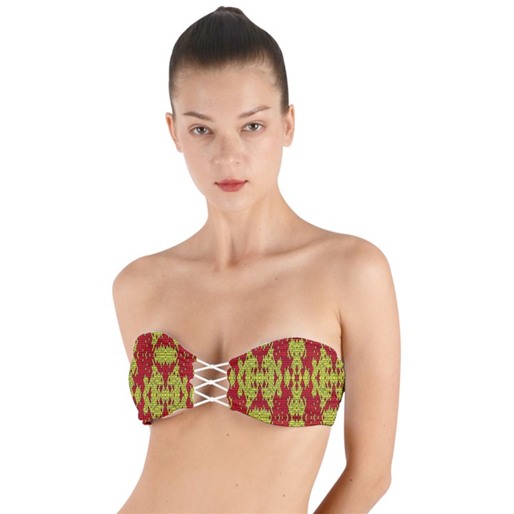 Rby 55 Twist Bandeau Bikini Top