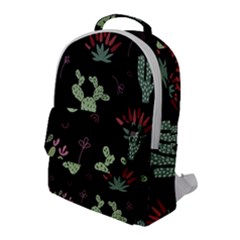 Cartoon African Cactus Seamless Pattern Flap Pocket Backpack (large) by Vaneshart