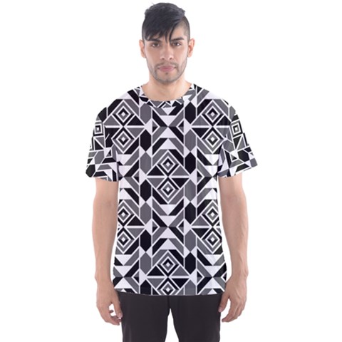 Graphic Design Decoration Abstract Seamless Pattern Men s Sports Mesh Tee by Vaneshart