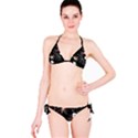 Beautiful Artistic Dark Tropical Pattern Classic Bikini Set View3