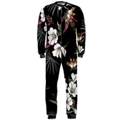 Beautiful Artistic Dark Tropical Pattern Onepiece Jumpsuit (men)  by Vaneshart