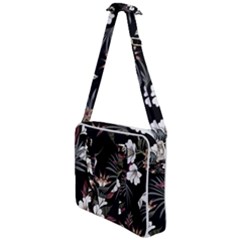 Beautiful Artistic Dark Tropical Pattern Cross Body Office Bag by Vaneshart