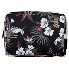 Beautiful Artistic Dark Tropical Pattern Make Up Pouch (medium) by Vaneshart