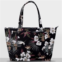 Beautiful Artistic Dark Tropical Pattern Back Pocket Shoulder Bag 