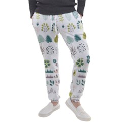 Cute Flowers Plants Big Collection Men s Jogger Sweatpants by Vaneshart