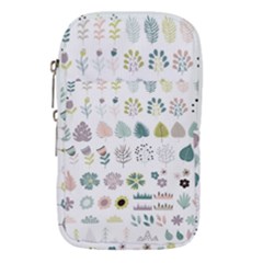 Cute Flowers Plants Big Collection Waist Pouch (small)