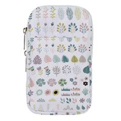 Cute Flowers Plants Big Collection Waist Pouch (large)