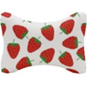 Seamless Pattern Fresh Strawberry Seat Head Rest Cushion View1